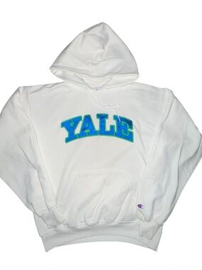 YALE CHAMPION HOODIE MEDIUM